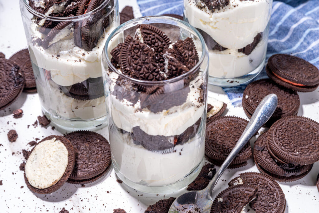 Jak zaserwować lody oreo