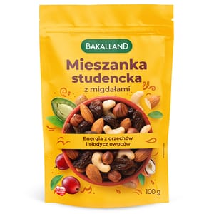 BAKALLAND Mieszanka studencka z migdałami