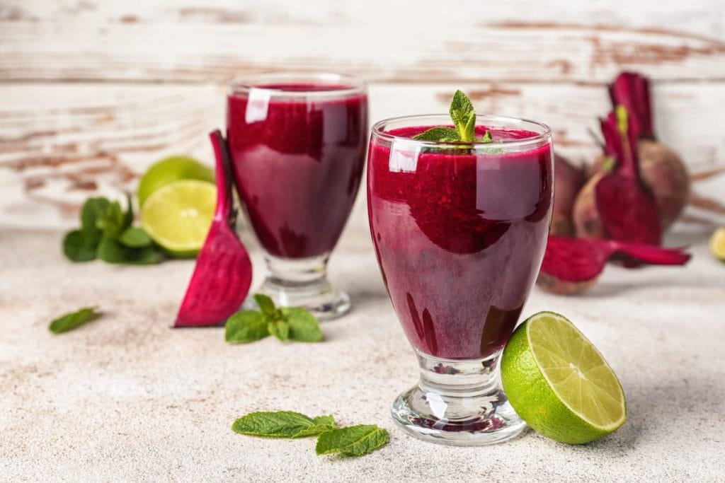 2. Smoothie burak-awokado