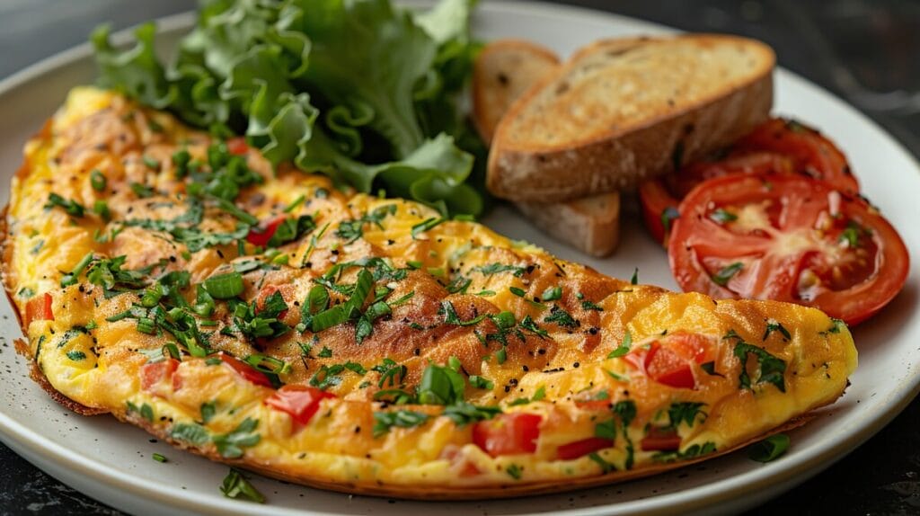 3. Frittata z pieczonymi warzywami