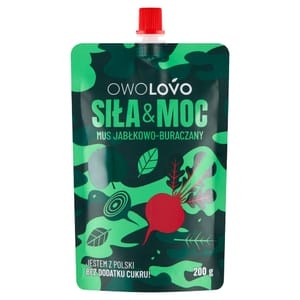 Mus jabłkowo-buraczany Siła & Moc