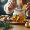 Lifehack na zdrowie - napar z imbiru