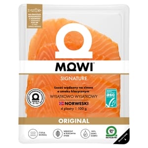 MOWI SIGNATURE Łosoś wędzony na zimno klasyczny